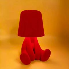New Product Creative Modern Night Light Round Head Sit Table Lamp - Image 3