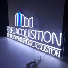 Custom Outdoor Illuminated Acrylic Neon Light Advertising LED Neon Sign - Image 3