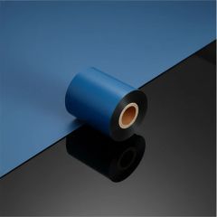 Premium Black Wax Resin Barcode Ribbon for Zebra Sato Printers - Image 1