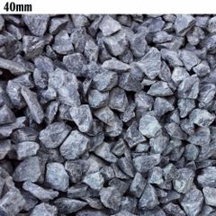 40mm Crushed Stone Size 40mm Color Black Material Stone Packing Type Loose Product Type Crushed Stone Usage Used As A Packing Gravel For Underneath Asphalt, Concrete, Driveways, Garage Pads And Paving - Image 2