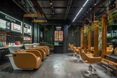 Saloon Interior Design Service Service Mode Offline Service Location India Payment Mode Offline And - Isha Design