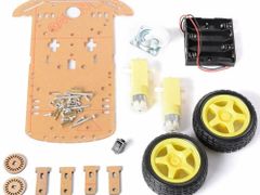 2 Wd Smart Car Chassis Kit Unassambled Voltage 220V IP Rating IP55 Frequency 50 Hz Packaing Type Box Phase Single Phase Power Source - Image 3