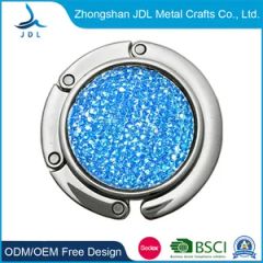 Wholesale Metal Crafts Fashion Promotional Royal Crown Bag Hanger Meta Folding Purse Hook - Image 3