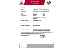 GS certificate certificate from Ningbo Zikai Electrical Appliance Co., Ltd.