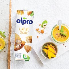 Creamy Alpro Almond Drink For Everyday Beverage Needs With A Pleasant Almond Taste Smooth Consistency - Image 1