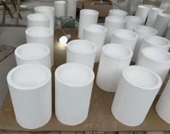 Extreme Temperature Alumina Crucible - High Purity Customizable for Laboratory Use - Image 3