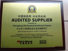SGS certificate from Zhongshan Longshine Zhenglong Heavy Industry Machinery Co., Ltd.