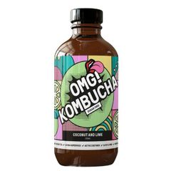 OMG! Kombucha Bottle Color Options Amber Or Clear Flavor Varieties Ginger, Coconut & Lime, Pomegranate & Apple Label Customization Available For Market-specific Translation, E.g., - Image 3