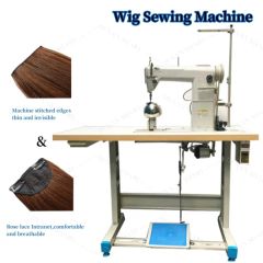 Industrial Single Needle Wig Making Sewing Machine Human Hair Lockstitch Wig Making Sewing Machine for Hair - Image 4