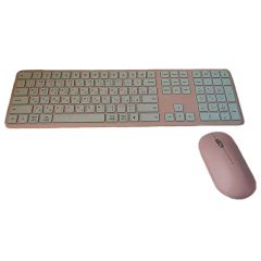 Office Desktop Full Size Keyboard and Mouse Combo Seamless Device Switching, Scissors Keyboard - Image 3