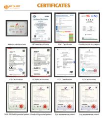 Certificates certificate from Shenzhen Dreamit Tech Limited