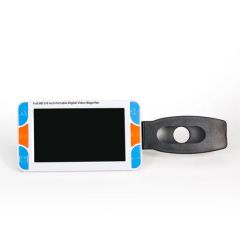 Electronic Magnifier 5 Inches Low Vision Aids Electronic Video Magnifier with Portable Foldable Handle for Visual Impaired - Image 1