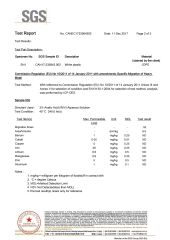 White nets certificate from KAIPING FEILIYANG PACKING MATERIALS CO., LTD.