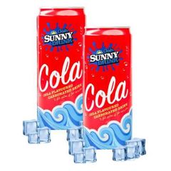 Wholesale Malaysia Supplier Halal Certified Brand Ooh Sunny Assorted Flavor Carbonated Soft Drink Cola 325ml Slim Can Packaging - Image 1