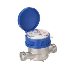 ISO 4064 Class B 15mm Single Jet Cold Water Meter for Garden Home Usage - Image 1