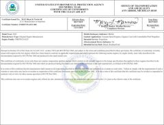 EPA certificate from Wuxi East Technology Co., Ltd.