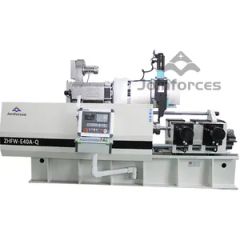 40 Tons Friction Welding Machine for Drill Pipes Origin China Style Cusrtomized Model NO. ZHFW-40A HS Code 8468800000 Electric Current DC - Image 1