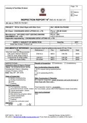 BV Test Report certificate from Chongqing Deso Lifting Co., Ltd.