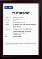 IP67 WaterProof Dustproof Test certificate from Shenzhen Sunboo Technology Co., Ltd.