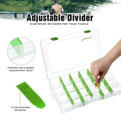 Tackle Trays Waterproof Labels and Removable Fishing Tackle Boxes Tackle - Image 4