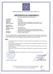 EURO CERT certificate from Shanghai Jiezhou Engineering & Mechanism Co., Ltd.