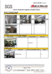 SGS-Supplier Assessment Report certificate from Taizhou Kedi Plastic Co., Ltd.