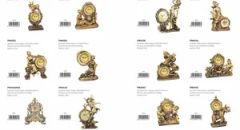 Artistic Analog Quartz Clock Synthetic Resin 50P MOQ50 Type Quartz Min. Order: 50 Pieces Display Methods Analog Material Synthetic Resin - Image 1