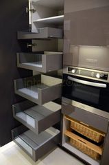 Modern Kitchen Interior Design Material HDHMR Appearance Modern Mount Type Wall Mount Product Type Standard Kitchen Design L - - Image 9