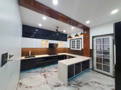 Plywood Smart Storage Modular Kitchen Service Durability High Ease Of Use Enhanced Storage Efficiency Maximized Kitchen Layout Modern And - Image 2