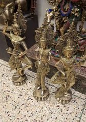 Brass Musician Set, For Decoration Material Brass Usage/Application Decoration In super fine brass 950/- per kg Type Brass music set with super - Image 1