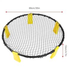 Mini Outdoor Roundnet Balls Volleyball Spike Game Set Bouncy - Image 3