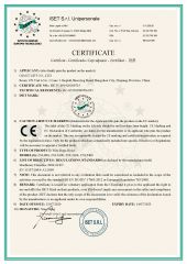 CE-Wire Rope Hoist certificate of Giant Lift Co., Ltd. – certificate photo, supplier certificates section