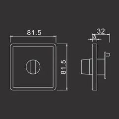 Yoursensor 5-Function Rotary Selector Switch for Automatic Doors - Image 4
