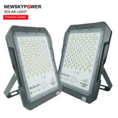 Portable Explosion Proof Outdoor LED Radar Sensor Solar Powered Flood Lights - Image 1
