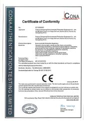 CE certificate from Shenzhen Xinfan Technology Co., Ltd.