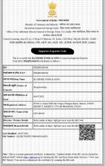 IEC 60034 certificate of RATHORE FOOD AND SONS  – certificate photo, supplier certificates section
