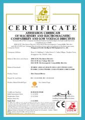 CE certificate from Dongguan Dereike Intelligent M&E Equipment Co., Ltd.