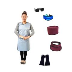 X Ray Protection Lead Apron Protective Clothes Material PVC Origin China Size Optional OEM Accept OEM Color Optional Model NO. YJ-FE08 - Image 4