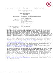 UL Certificate of Cable Tie certificate from Hont Electrical Co., Ltd.