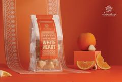 High Quality White Compound Chocolate with Orange Yogurt Taste, Assorted Nuts and Fruit Blend OEM Factory – product photo 4, product detail gallery