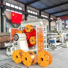 Customizable Steel Frame PE Composite Pipe Automatic Plastic Extrusion Machine - Image 2