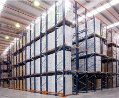 HD Warehouse Storage Drive in Racking Closed Open Height 5-15m Structure Rack Color Ral System Trademark HEGERLS HS Code - Image 4