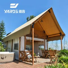 2 Story Tents Glamping Tents PVC Waterproof Safari Tent for Resorts Sites - Guangdong Yashe Construction Technology Co., Ltd.