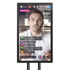 43 Inch Live Broadcast Live Streaming Large LCD Display Touch Screen Monitor Equipment with Mobile Phone Screen Sharing Projector for Live Stream - Image 3