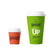 Customized Logo Printed Single Wall Paper Cup Packaging Disposable Paper Cup - Image 5