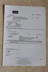 The Detection Certificate of Hang Tag certificate from Hangzhou Fuhan Garment Accessories Co., Ltd.