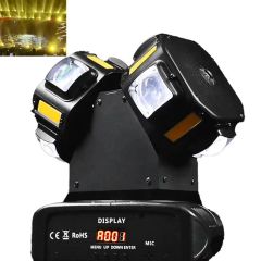 Stage Equipment LED 160W Laser Strobe Effect Beam Moving Head Stage Light for DJ Disco Party Event - Image 1
