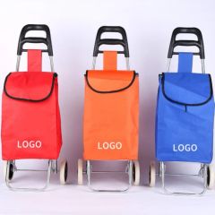 Hot Sell Multifunctional Popular Folding Grocery Shopping Cart Folding Trolley Portable Fold up Shopping Cart - Ningbo Yingxin Crafts Co., Ltd.