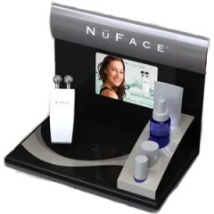 Elegant 2-Tier Acrylic Nail Polish Organizer for Retail Spaces - Image 2
