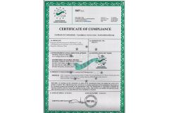 certificate certificate of Hangzhou Shengde Machinery Co., Ltd. – certificate photo, supplier certificates section